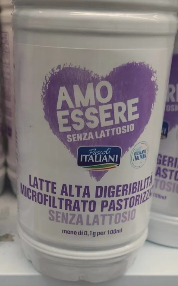 Latte senza lattosio