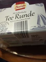 Tee Runde Akt holländisches Gebäck