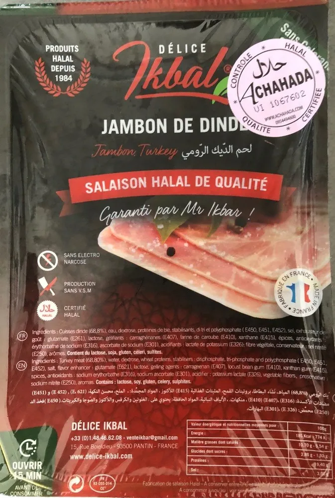 Jambon de dinde