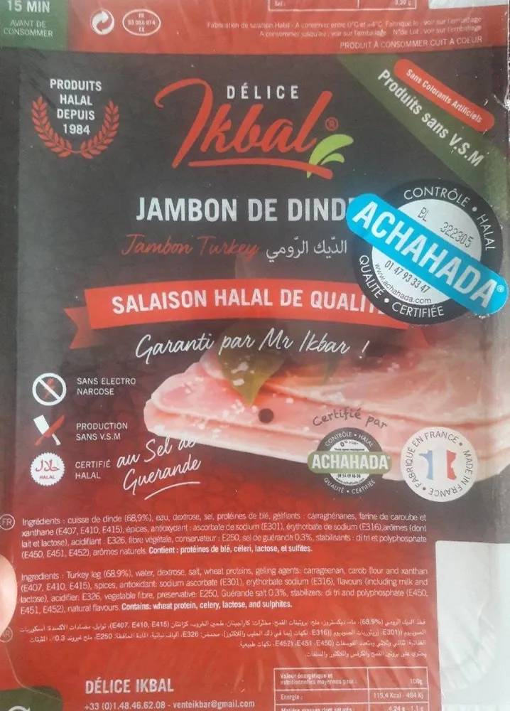 Jambon de dinde