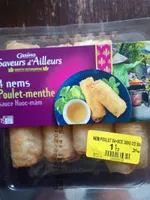 Nems poulet menthe