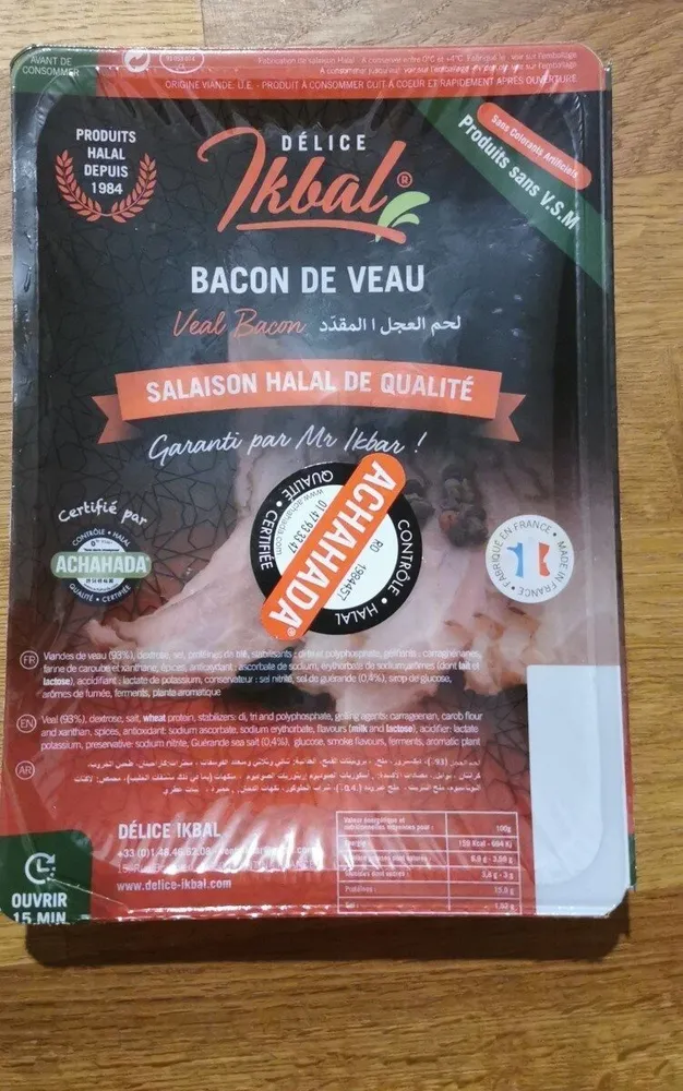 Bacon de veau