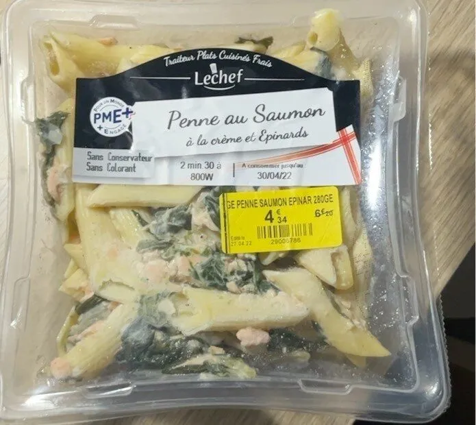 Penne au Saumon