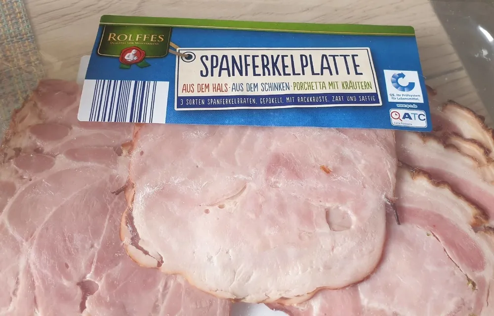 Spanferkelplatte