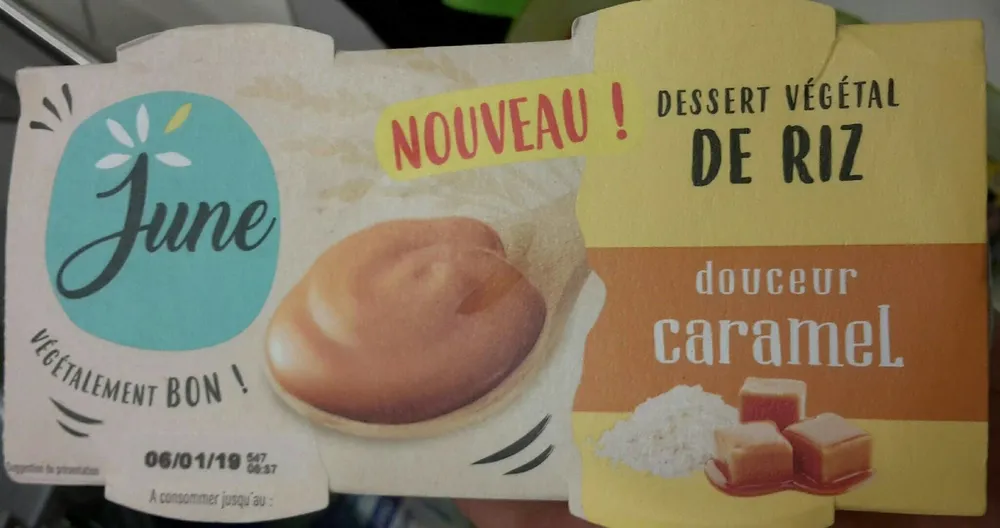 Dessert vegetal de riz