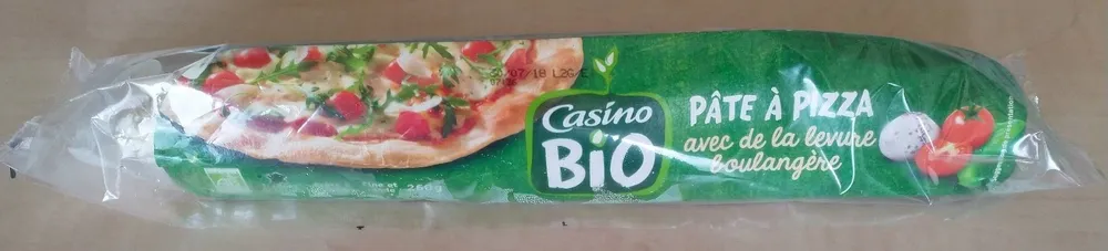 Pate à pizza bio