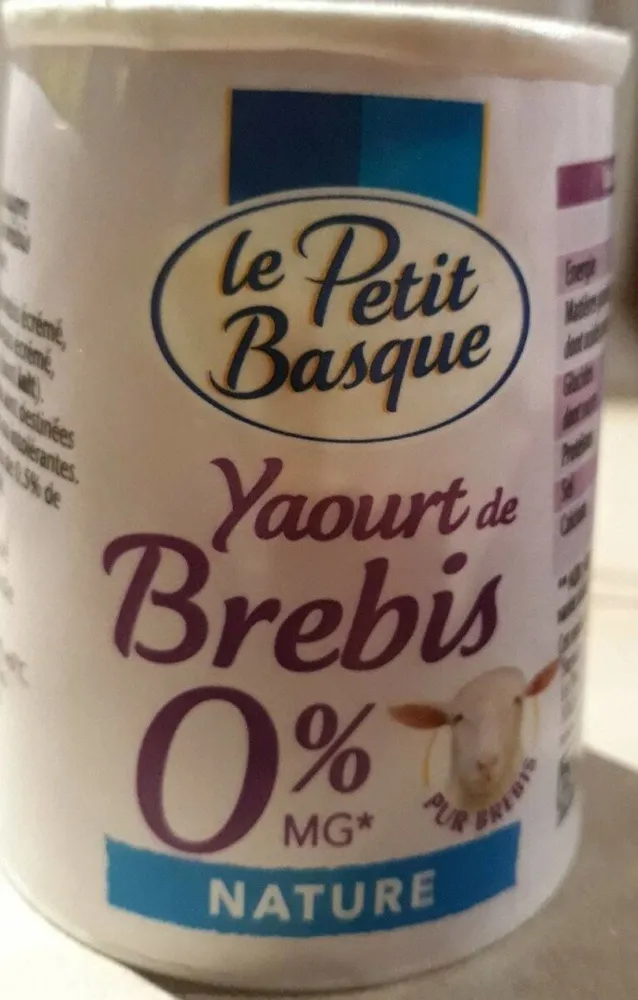 Yaourt de brebis nature 0 % mg