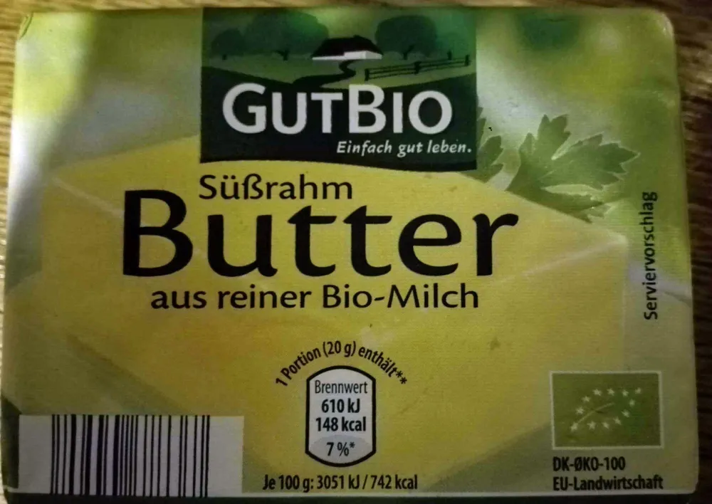 Bio-Süßrahmbutter