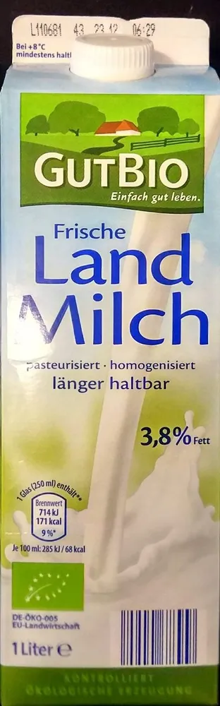Frische Landmilch