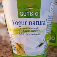 Yogur natural ecológico