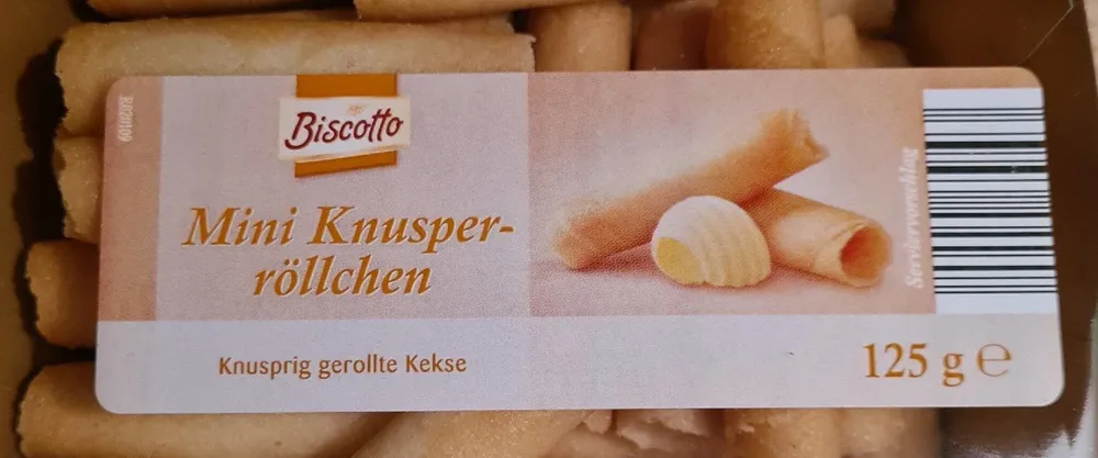 Mini Knusperröllchen