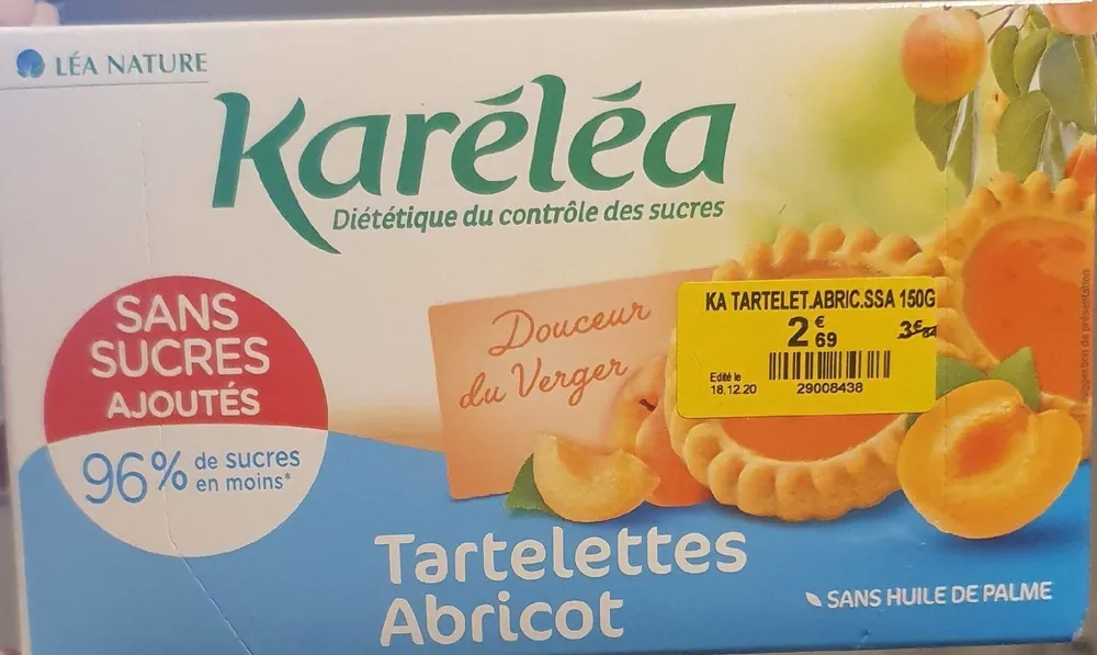 Tartelette abricot Karelea