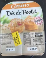 Dés de poulet casino