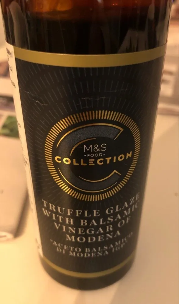 Truffle glaze with balsamic vinegar of modena