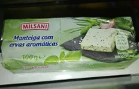 manteiga com ervas aromáticas