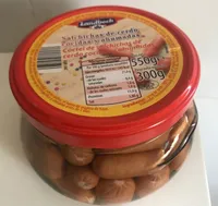 Salchichas de cerdo cocidas y ahumadas