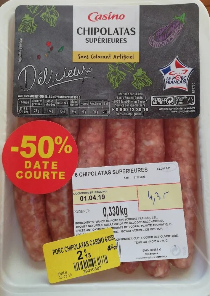 Chipolatas supérieures
