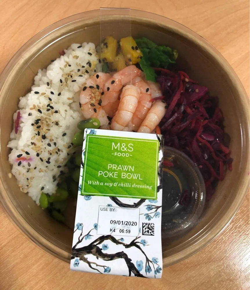 Prawn Poke Bowl