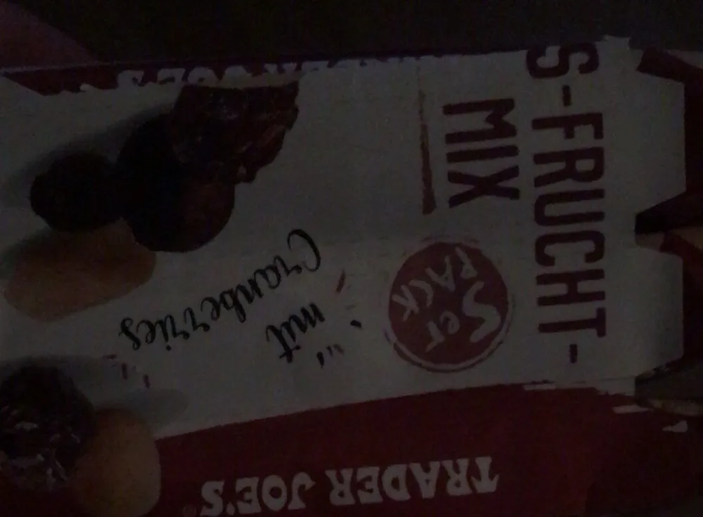 Trader Joe's Nuss frucht mix
