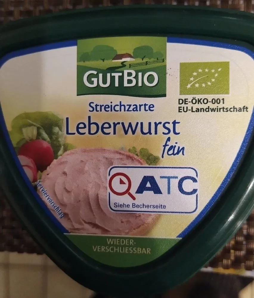 Gut Bio Streichzarte Leberwurst