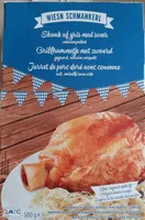 Jarret de porc doré avec couenne