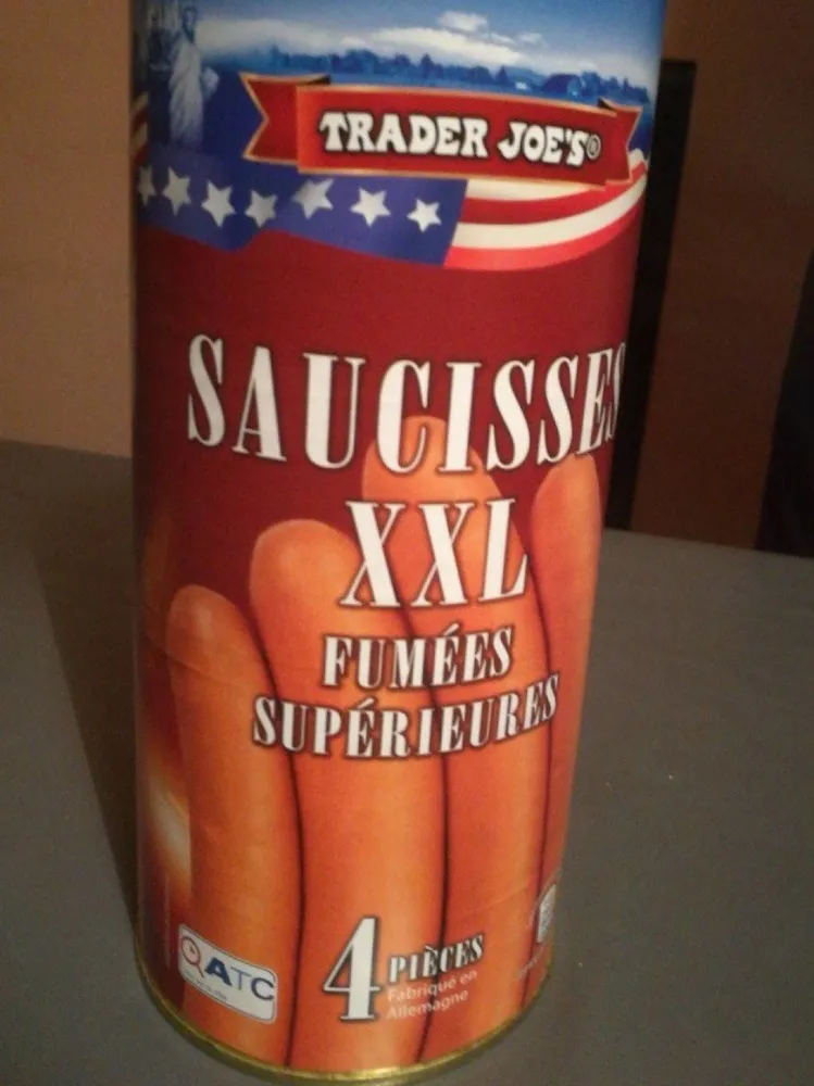 Saucisses XXL