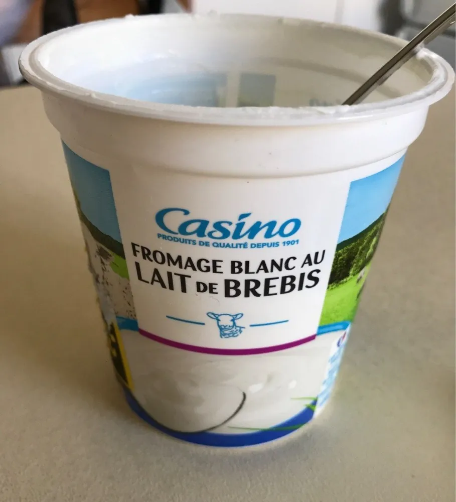 Fromage blanc au lait de brebis