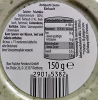 Antipasti Creme Bärlauch