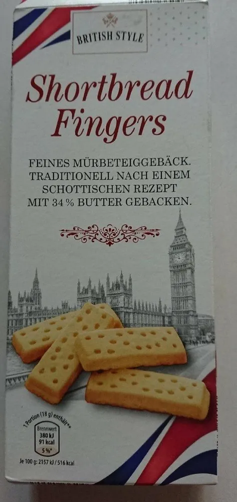 Shortbread Fingers