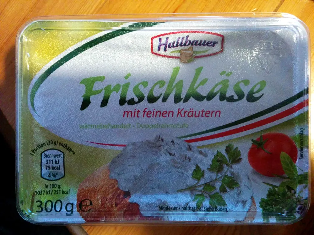 Frischkäse mit feinen Kräutern