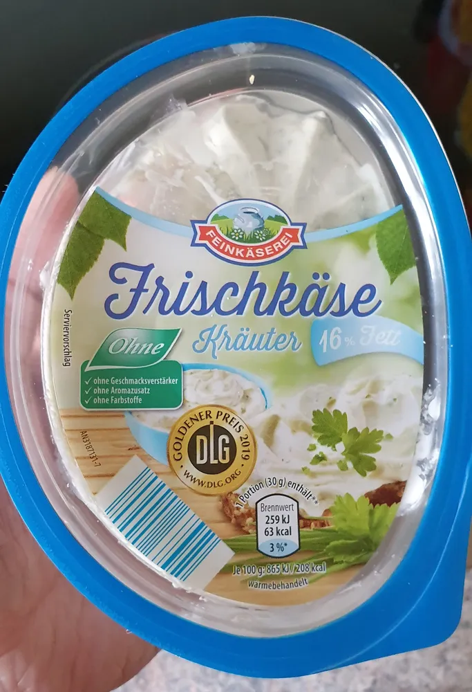 Ziegenfrischkäse mit Kräutern