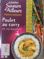 Poulet au curry et riz basmati
