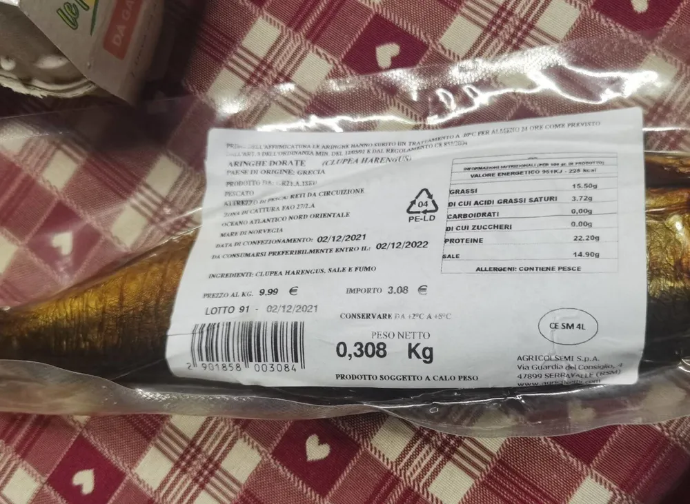 Aringhe dorate