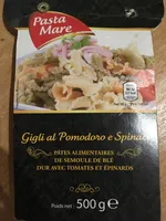 Gigli al Pomodoro e Spinaci