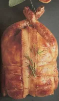 Poularde farcie aux girolles