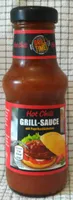Hot Chili Grill-Sauce mit Paprikastückchen