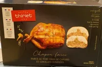 Chapon farci au foie gras