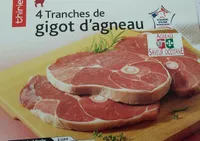 Tranches de gigot d'agneau
