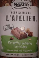 Chocolat Nestlé noisette entière torréfiées