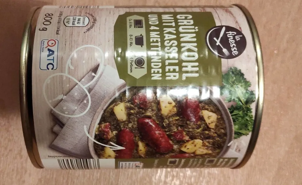 Grünkohl mit Kassler und Mettenden
