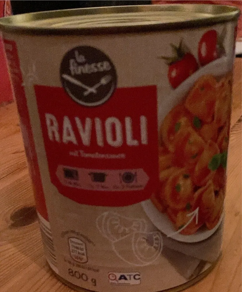 Ravioli in Tomatensauce