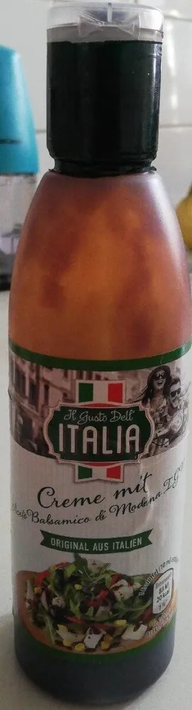 Creme mit Aceto Balsamico di Modena I.G.P.