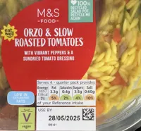 Orzo and Slow Roasted Tomatoes