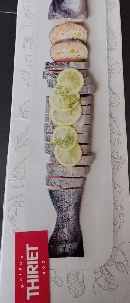 Saumon entier farci