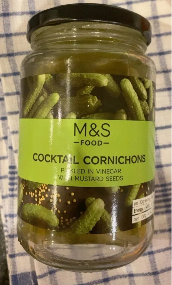 Cocktail Cornichons