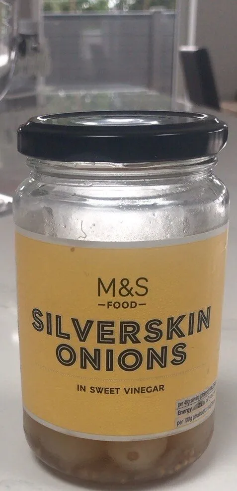 Silverskin onions