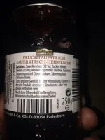 Sauerkirsch-heidelbeer