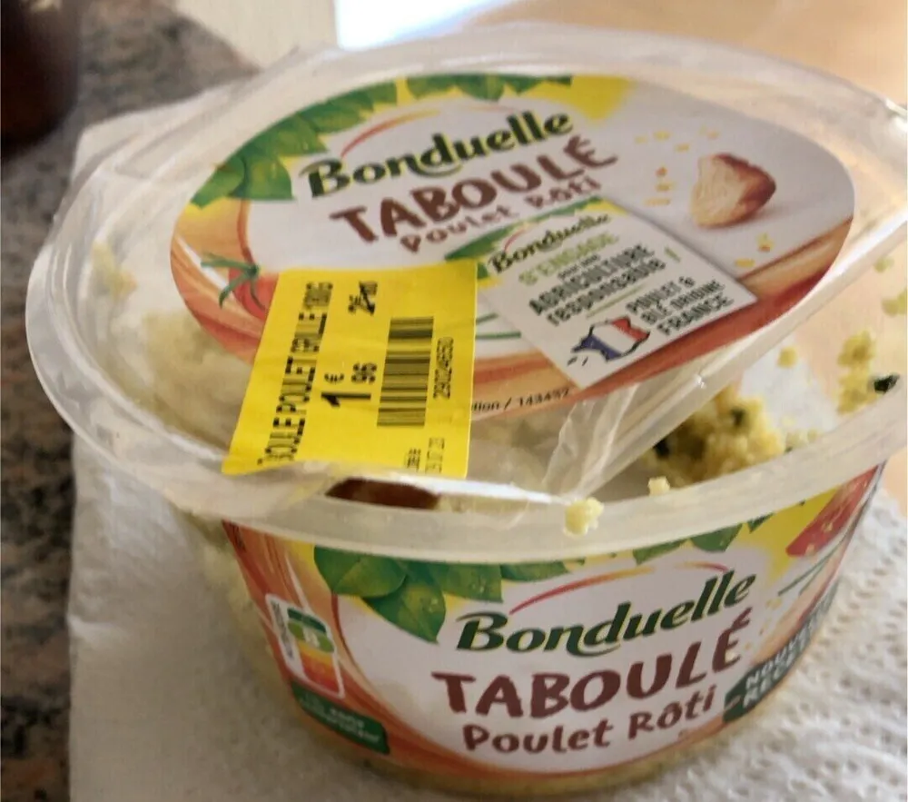 taboulé poulet roti