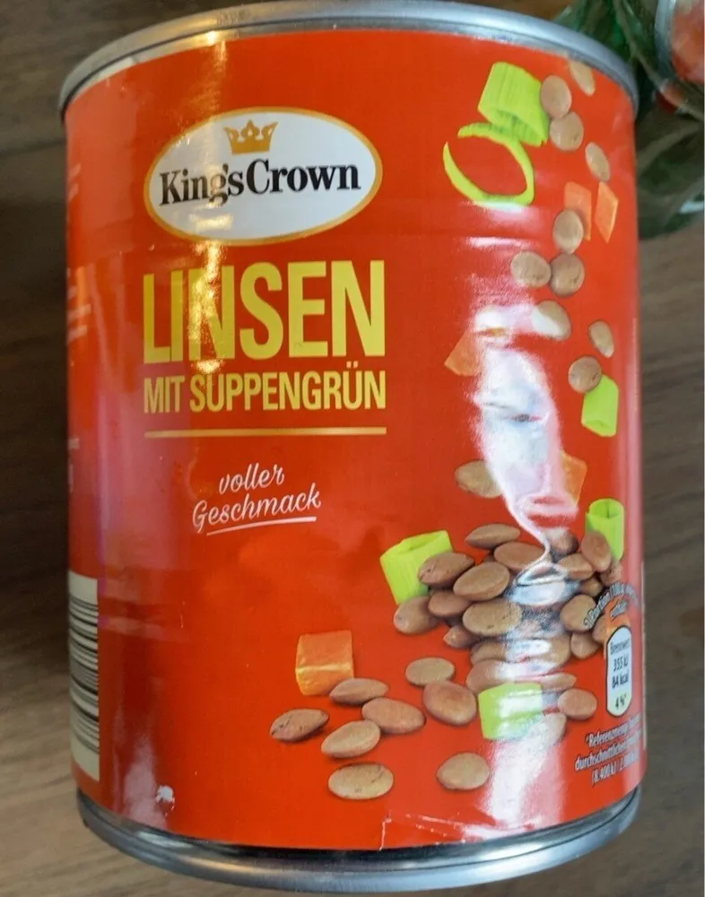 Linsen mit Suppengrün