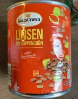 Linsen mit Suppengrün